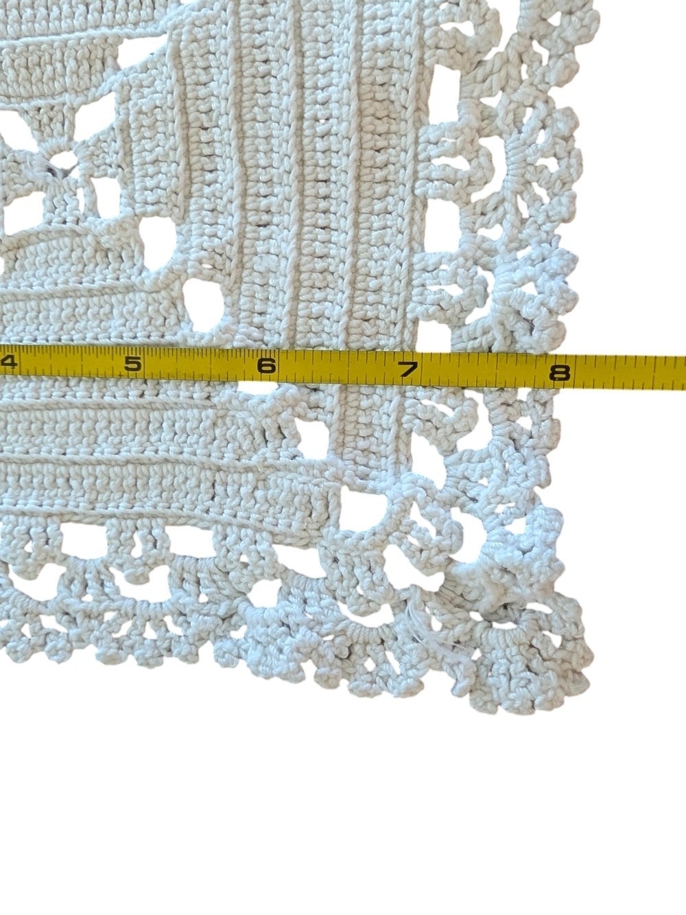Handmade Crocheted Square - Picture 3 of 3
